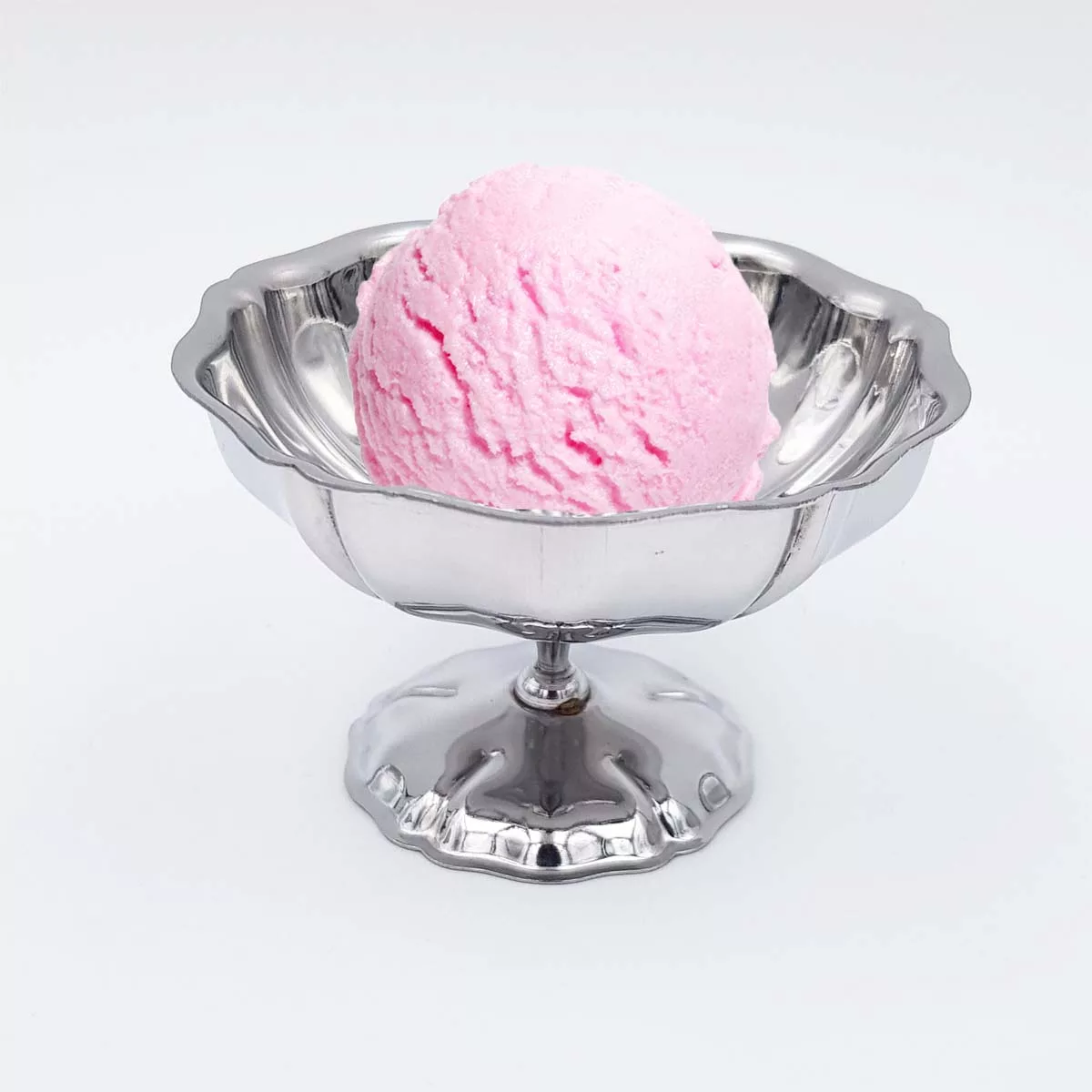 6x2oz vintage Dessert bowls Ice cream cups Champagne cups 1970 1980 stainless steel Jean Couzon Regency 6cl