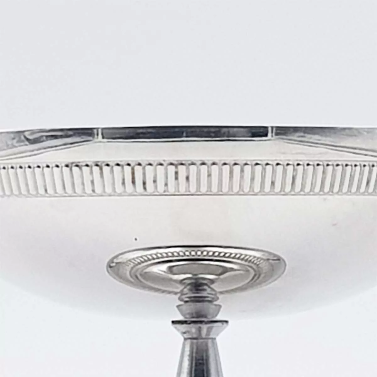 6x4oz vintage Dessert bowls Ice cream cups Champagne cups 1970 1980 stainless steel Jean Couzon Ambassador 12cl