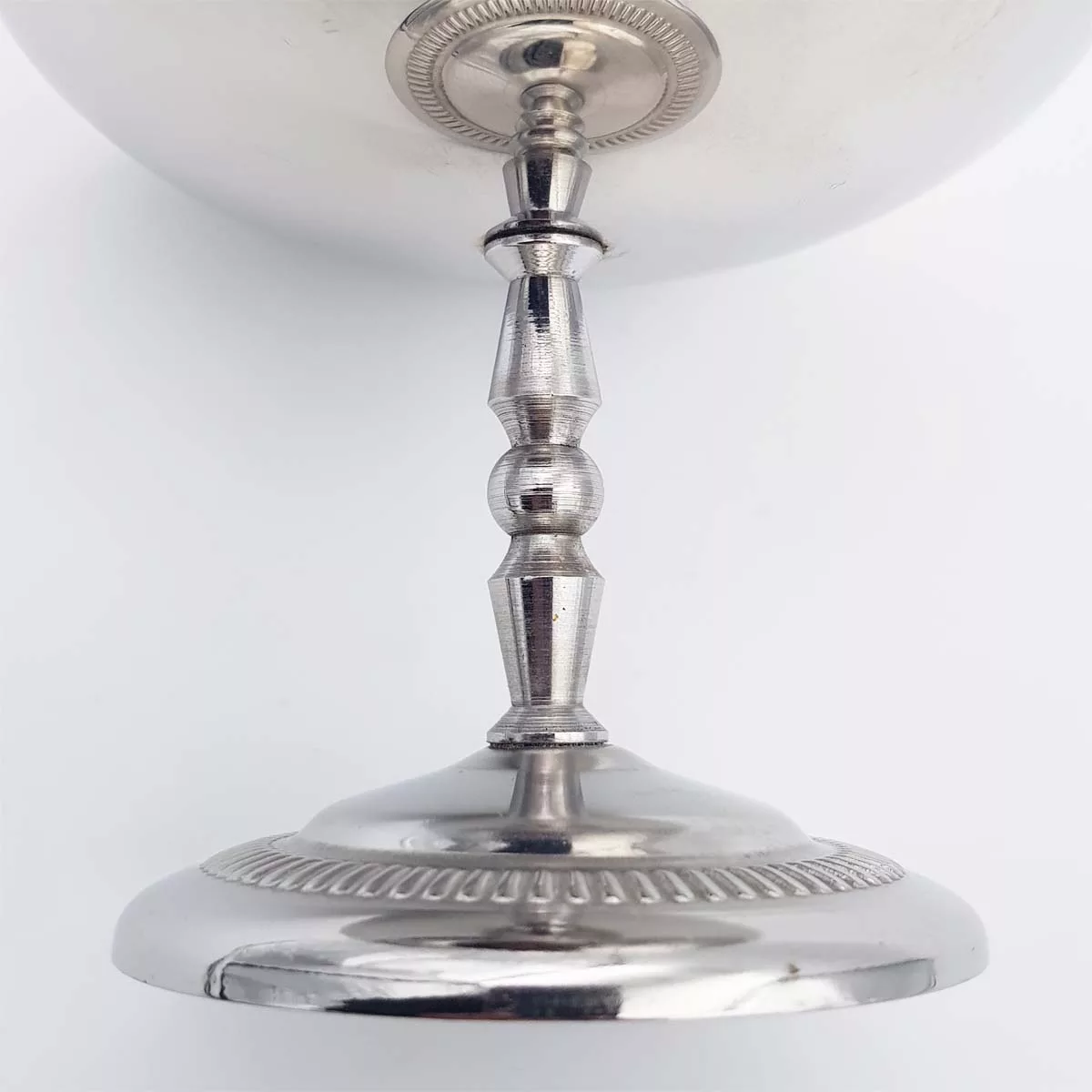 6x4oz vintage Dessert bowls Ice cream cups Champagne cups 1970 1980 stainless steel Jean Couzon Ambassador 12cl