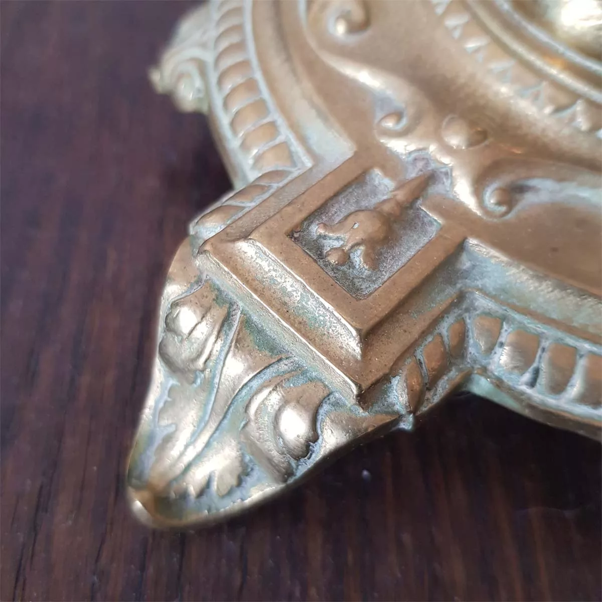 Antique oil lamp france 19th century brass cristal onyx