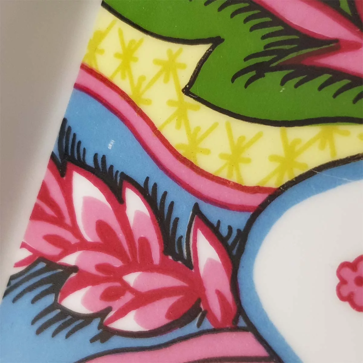 Big luxury ashtray limoges multicolor Philippe Deshoulières Patrick Frey Byzance