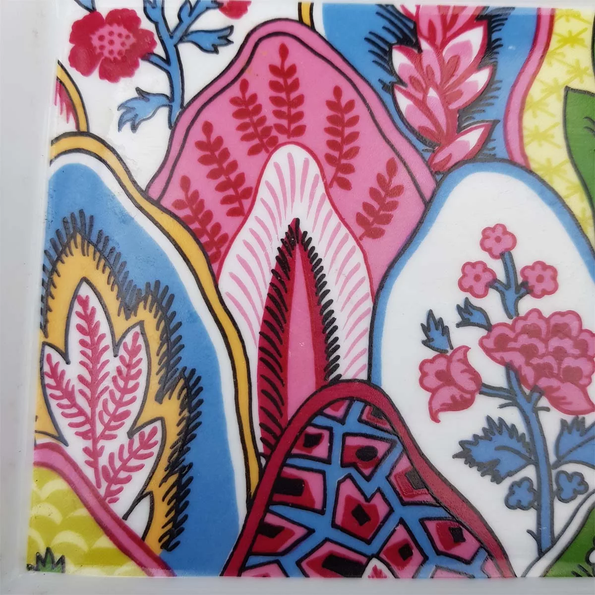 Big luxury ashtray limoges multicolor Philippe Deshoulières Patrick Frey Byzance