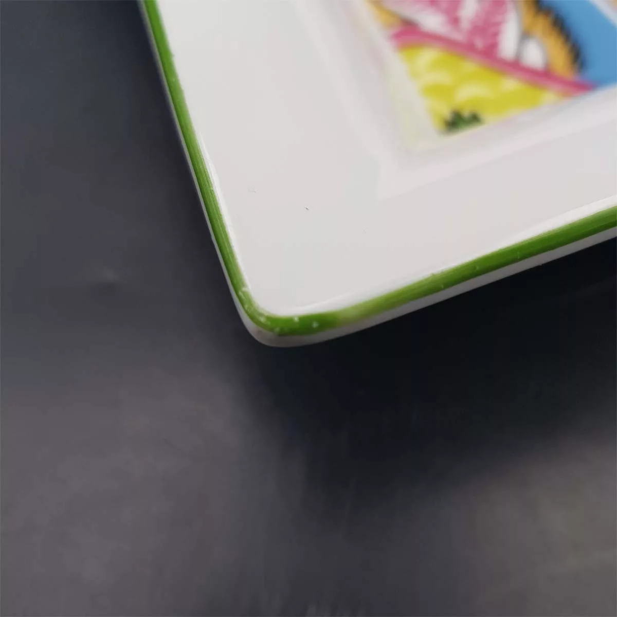 Big luxury ashtray limoges multicolor Philippe Deshoulières Patrick Frey Byzance