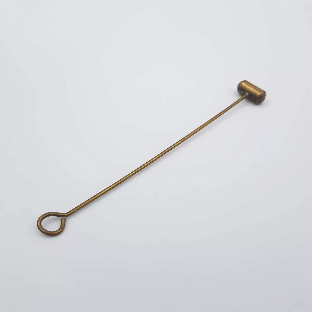 Brass chimes and mallet table bell decoration of a bird