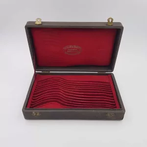 Christofle Chinon Pavillon de Hanovre cutlery case box 12pcs