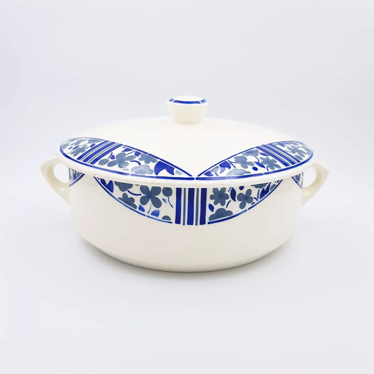 Lidded Soup dish Pasta dish Badonviller CADO circa 1930 France