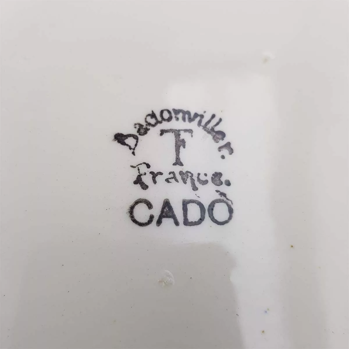 Lidded Soup dish Pasta dish Badonviller CADO circa 1930 France