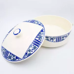 Lidded Soup dish Pasta dish Badonviller CADO circa 1930 France