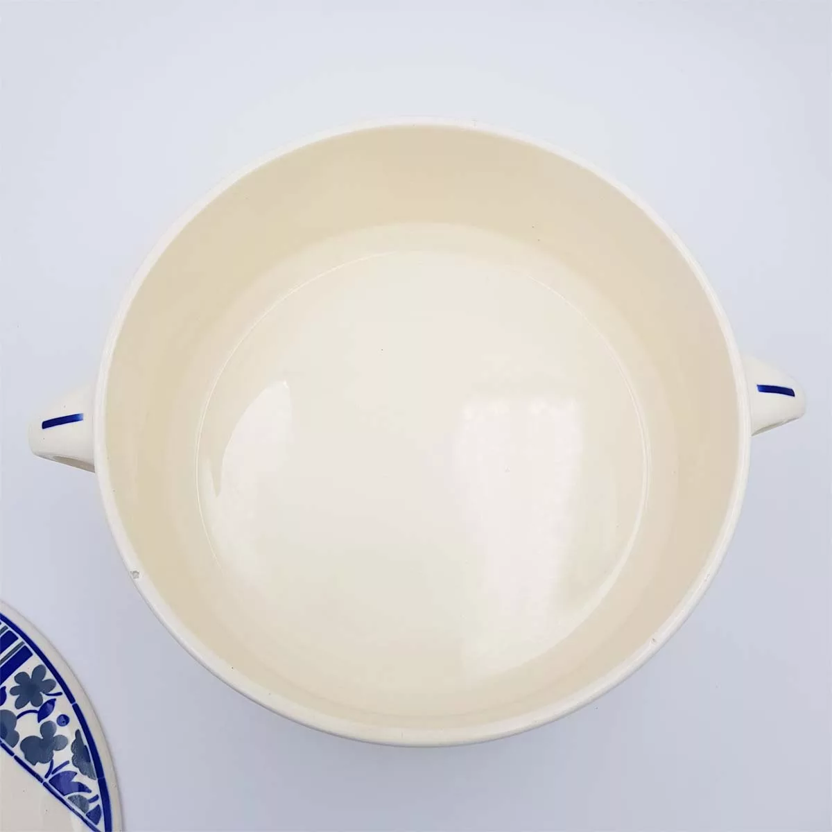 Lidded Soup dish Pasta dish Badonviller CADO circa 1930 France