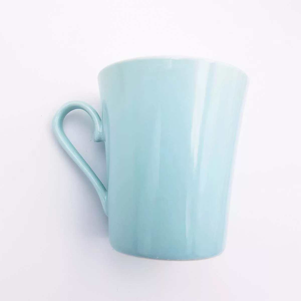 Multicolor coffee set 6p porcelain Genevieve Lethu Artist Collection