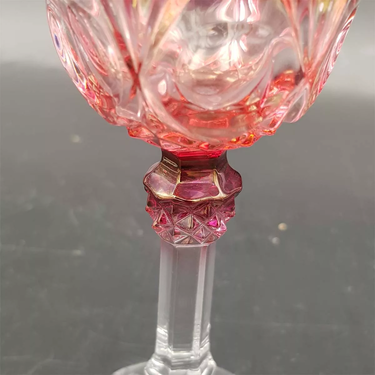 5x1oz Nachtmann Amaris Cordial glasses glasses cut crystal