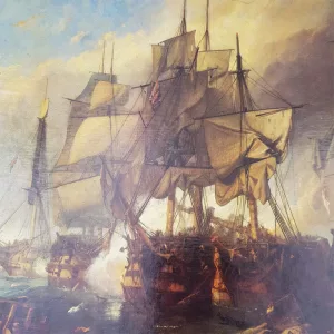Puzzle 3000 The battle of Trafalgar Schmidt puzzle 6252718 vintage