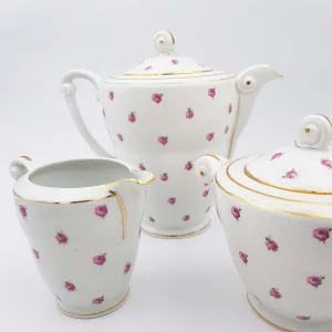 Vintage Tea set Coffee set Limoges porcelain Georges Boyer