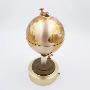 Vintage cigarettes dispenser shape of a small earth globe