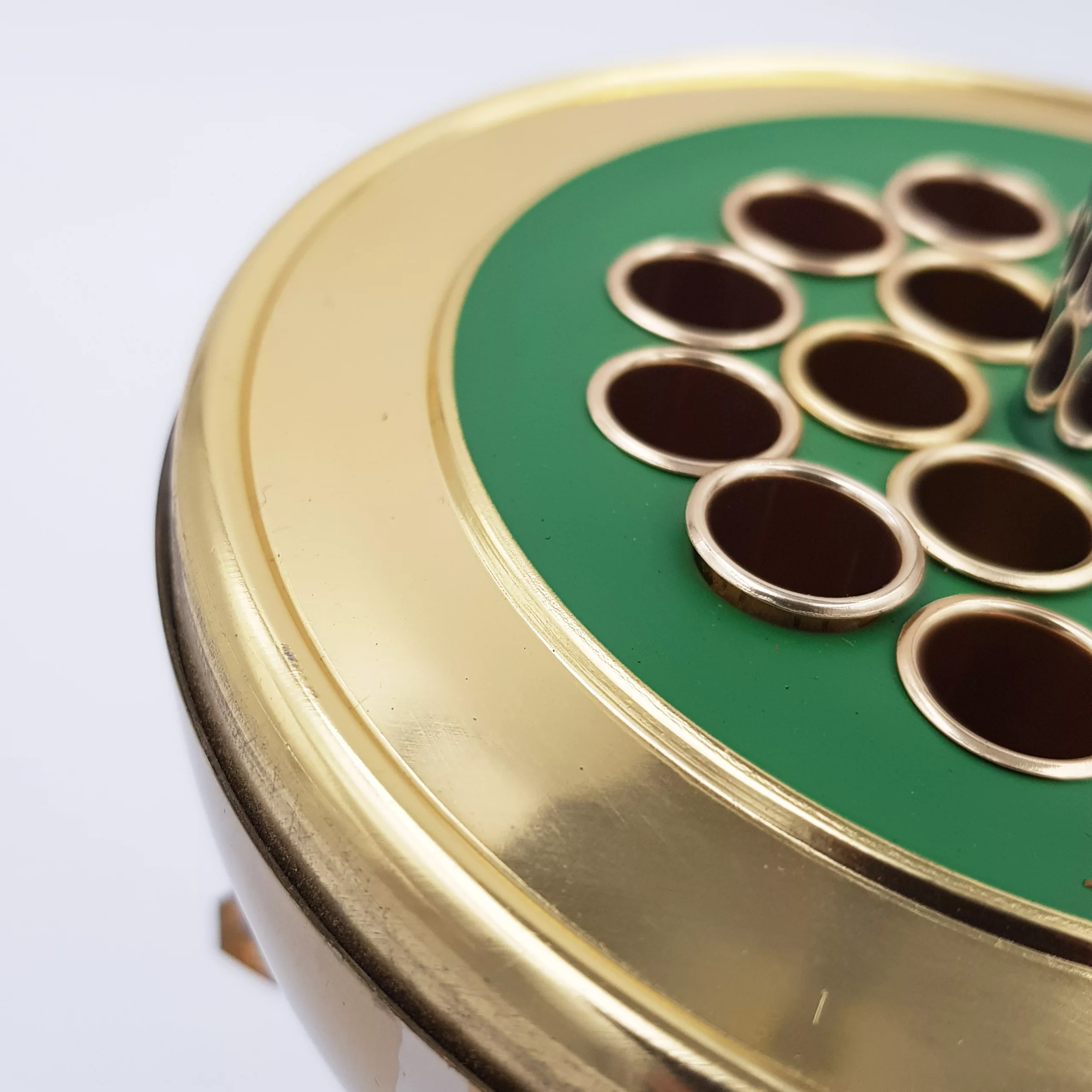 Vintage cigarettes dispenser shape of a small earth globe