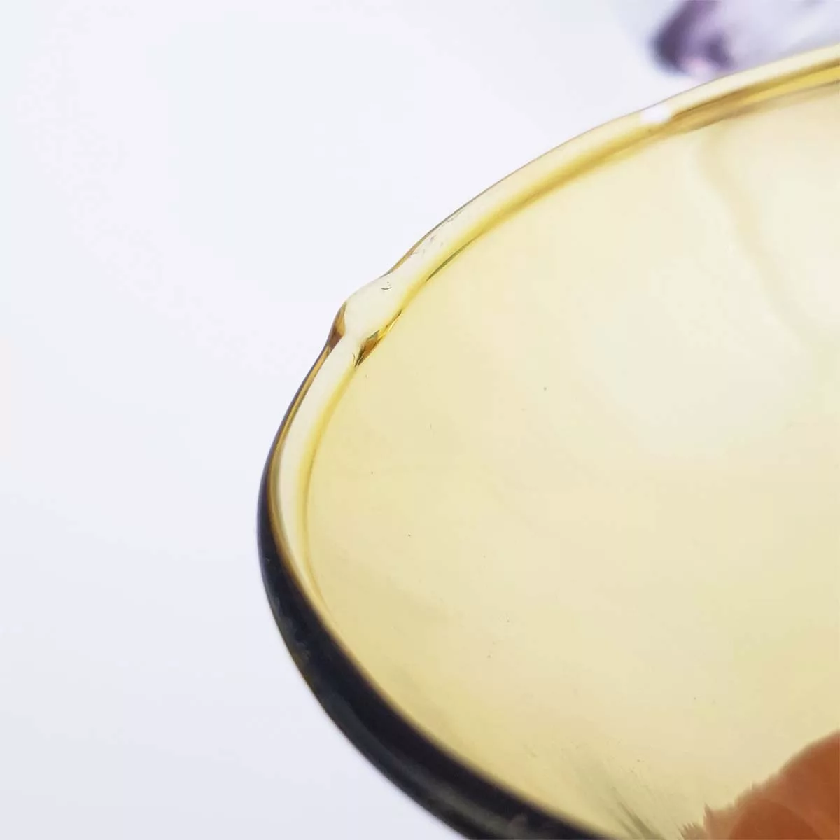 Vintage multicolor martini glasses cocktail glasses with bubbles