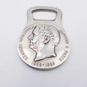 Christofle silver plated bottle opener Napoleon III